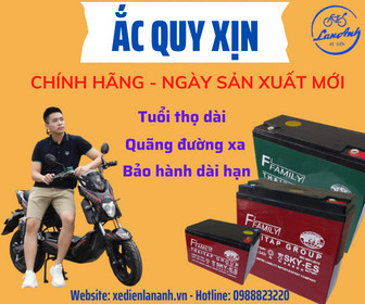 Cải thiện quãng đường đi ắc quy xe đạp điện