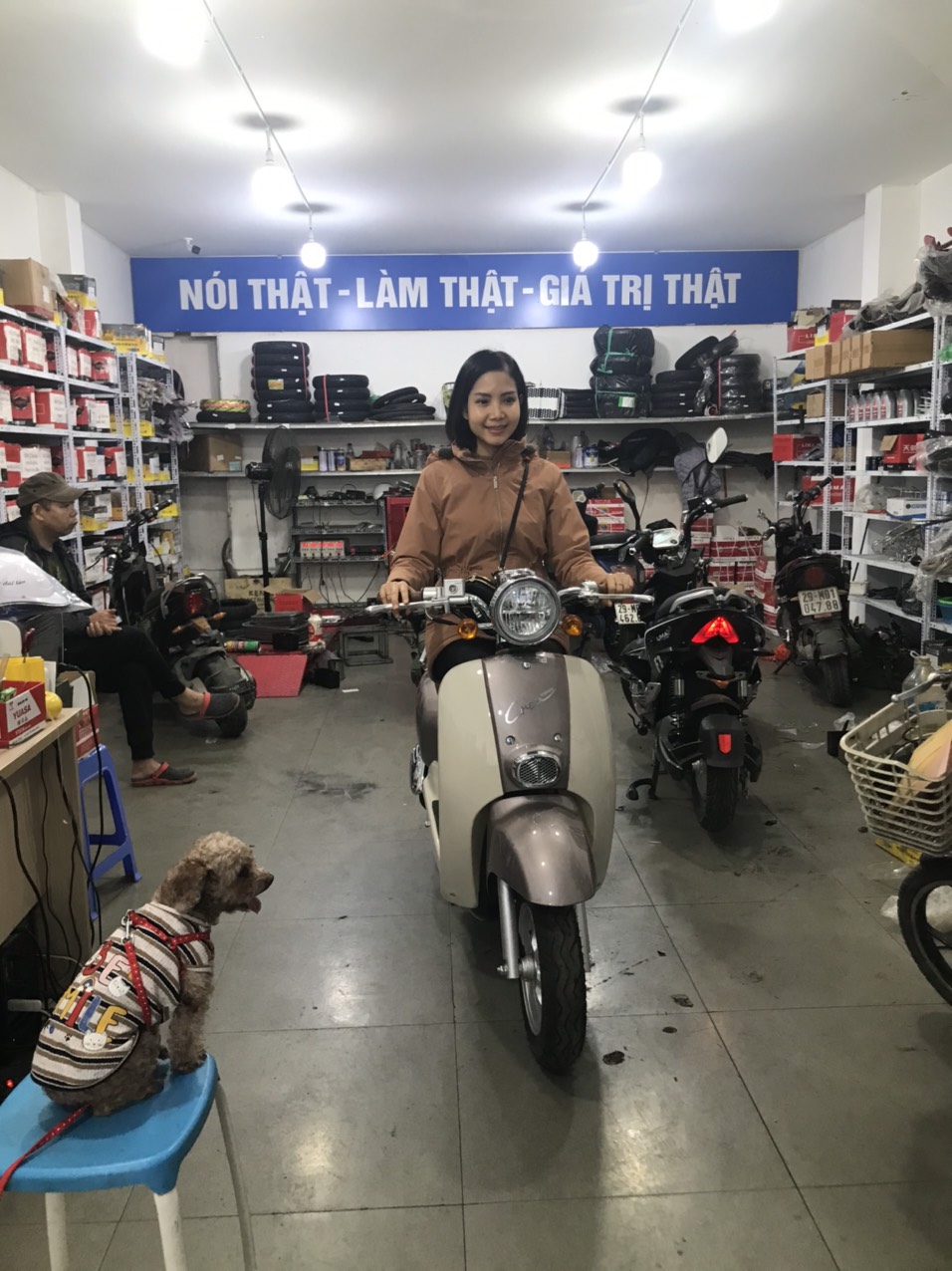 Xe Crea 50cc- Xe Điện Lan Anh