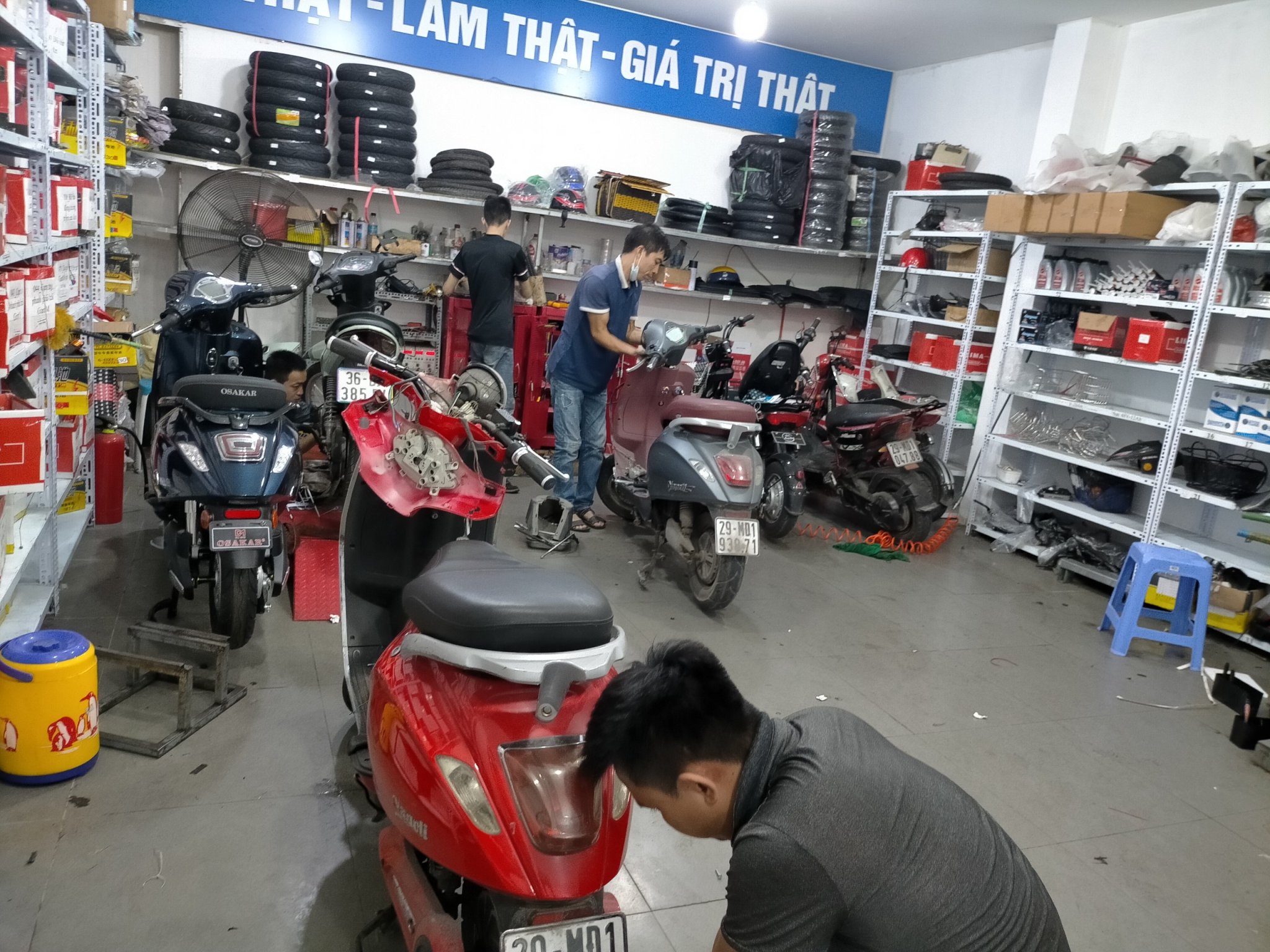 sửa chữa xe ga 50cc