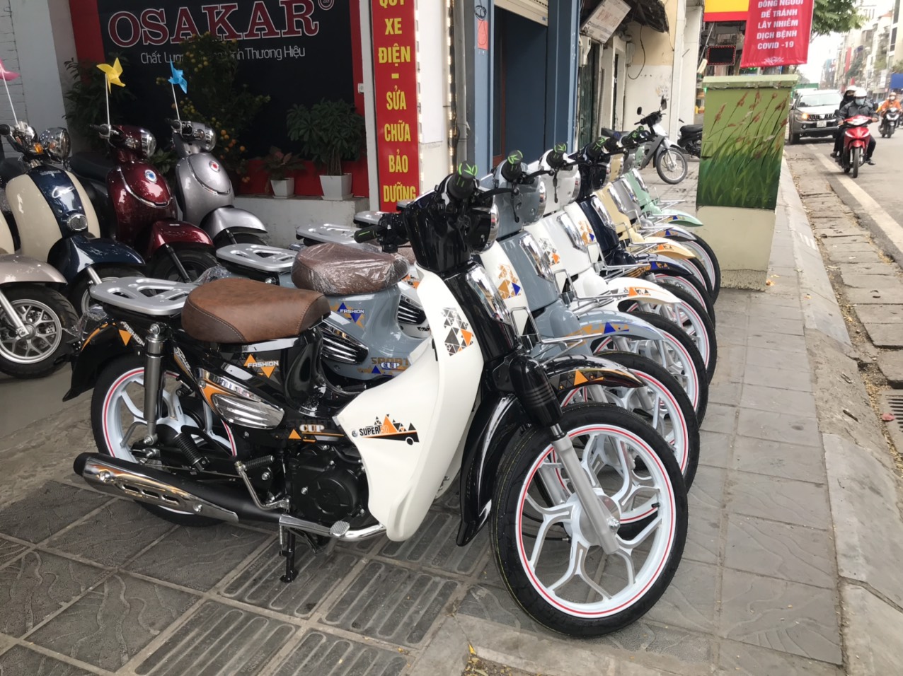 cub 50 với đầy đủ các kiểu dáng