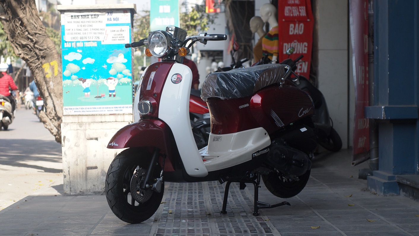 Xe ga 50cc - Xe Crea 50cc Hyosung - Xe điện Lan Anh