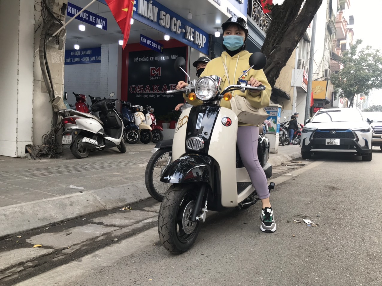 xe ga 50cc Crea Hyosung