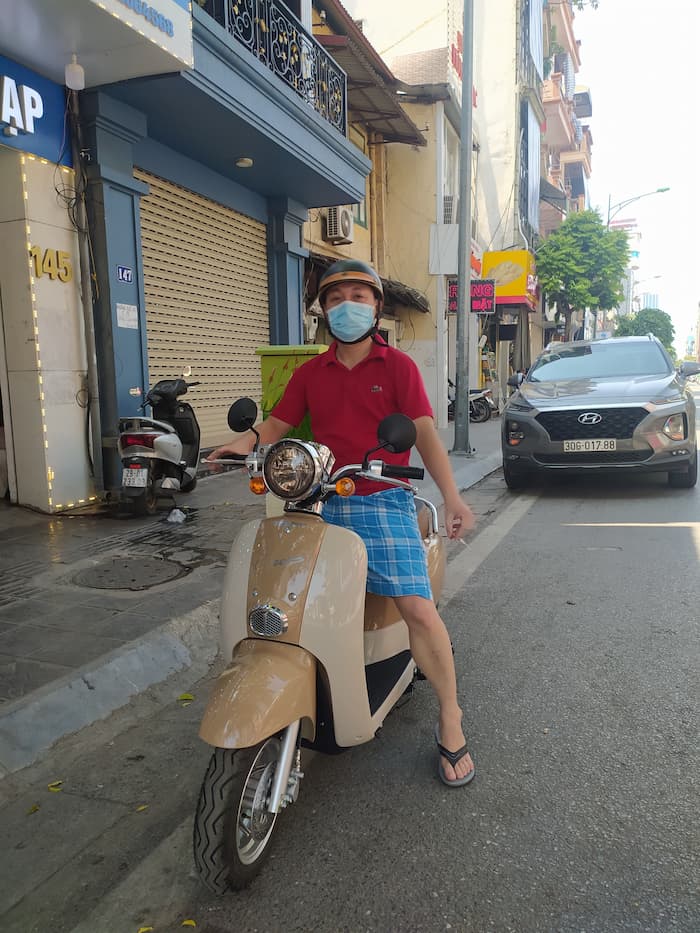 xe Crea 50cc- Xe điện Lan Anh