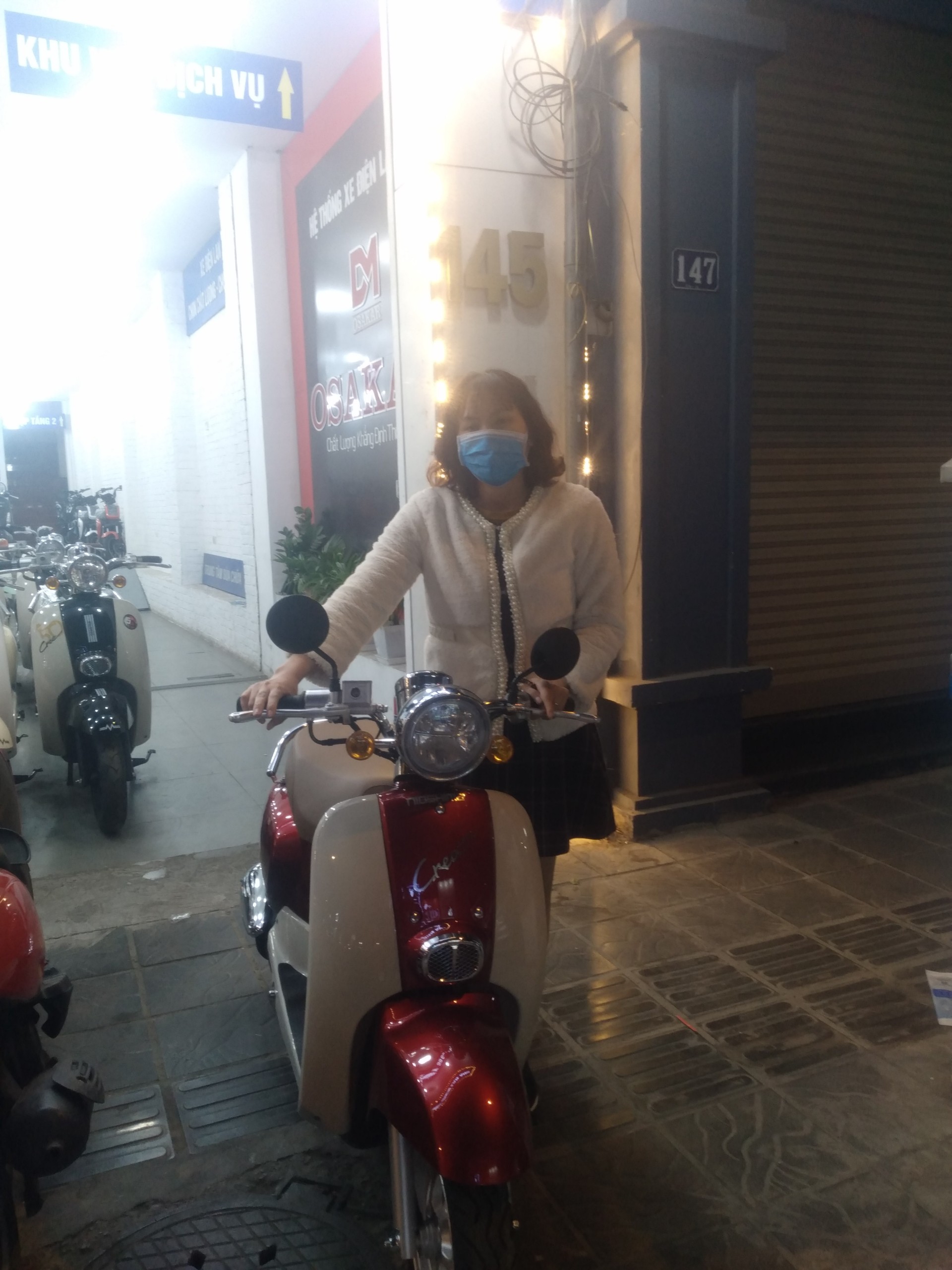 Xe máy Crea 50cc- Xe Điện Lan Anh