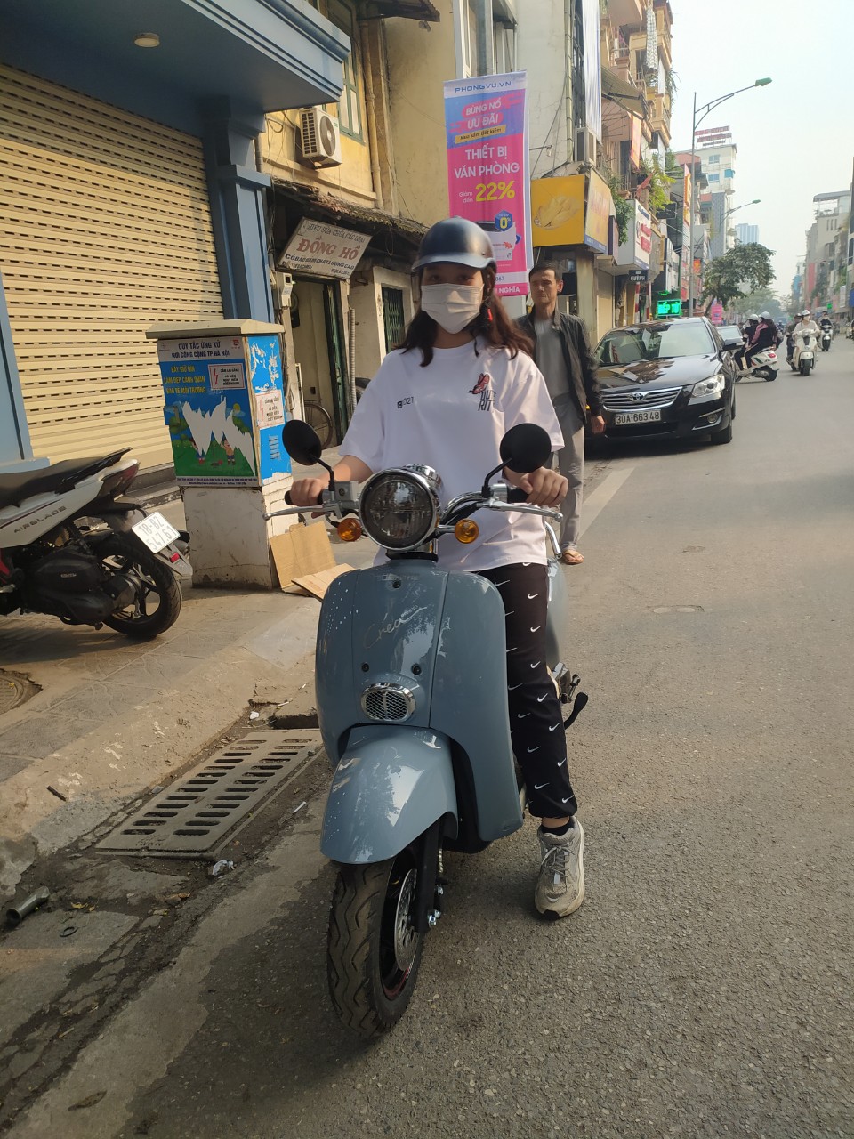 xe Crea 50cc- Xe điện Lan Anh