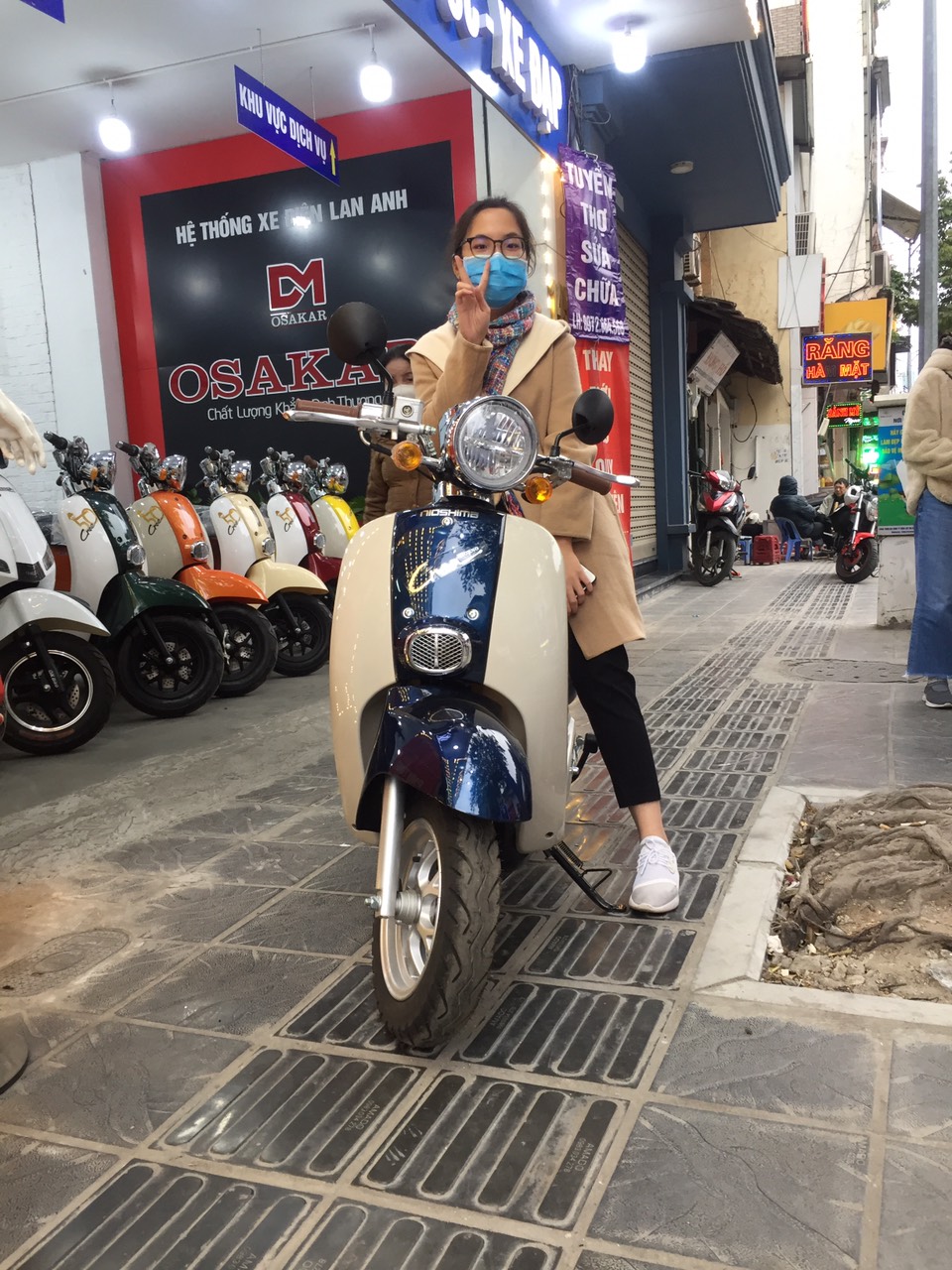 Xe ga 50cc Crea Nioshima