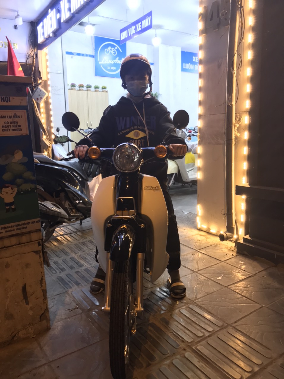 Xe Cub 50cc- Xe Điện Lan Anh