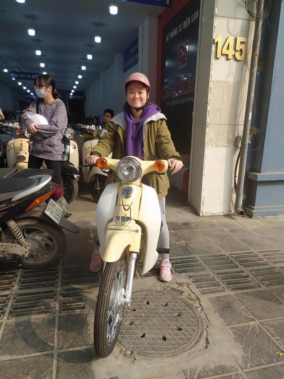 Xe Cub 50cc- Xe Điện Lan Anh