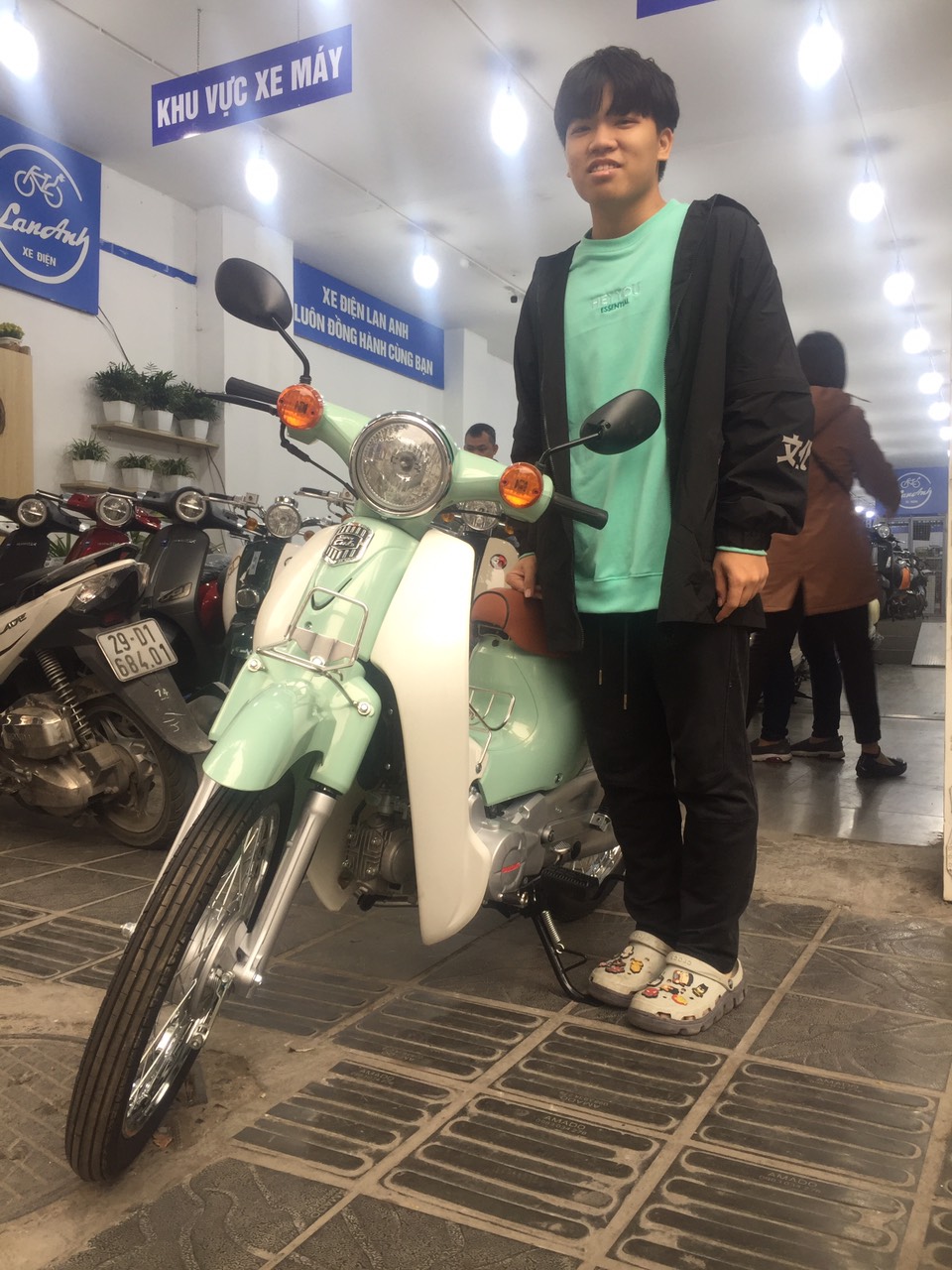 xe Cub 50cc- Xe Điện Lan Anh