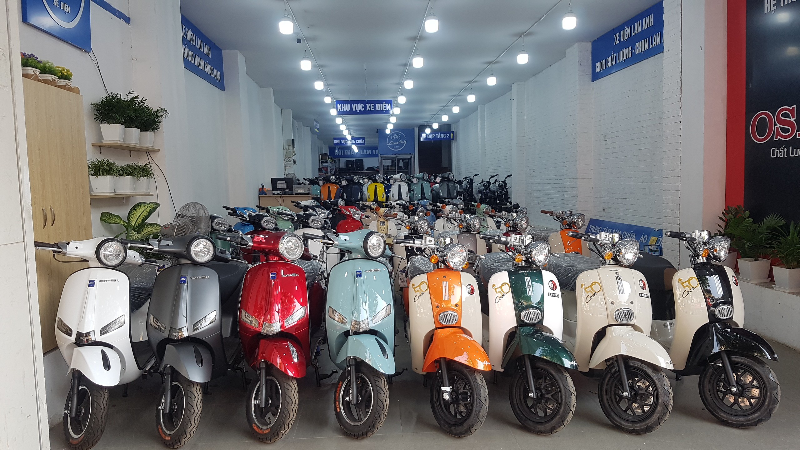 Xe máy 50cc - Xe điện Lan Anh
