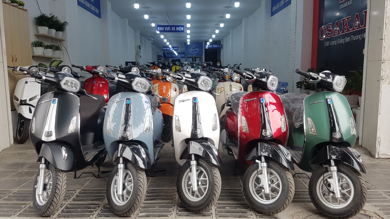 Vespa 50cc cao cấp mẫu mã đẹp giá tốt tại Hà NộiXe điện Lan Anh  XE  ĐIỆN LAN ANH