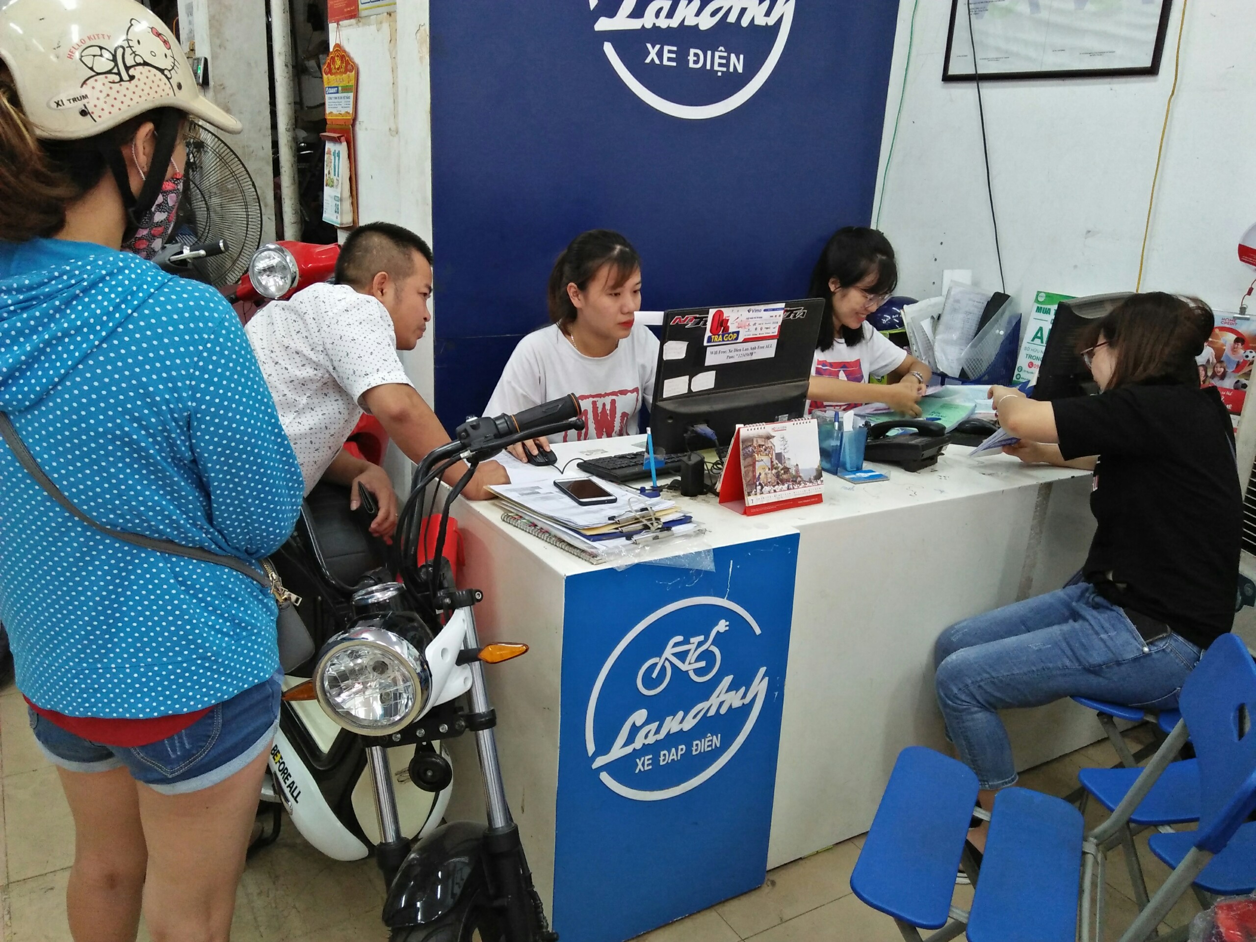 Thủ tục mua xe điện trả góp đơn giản tại Xe điện LAn Anh