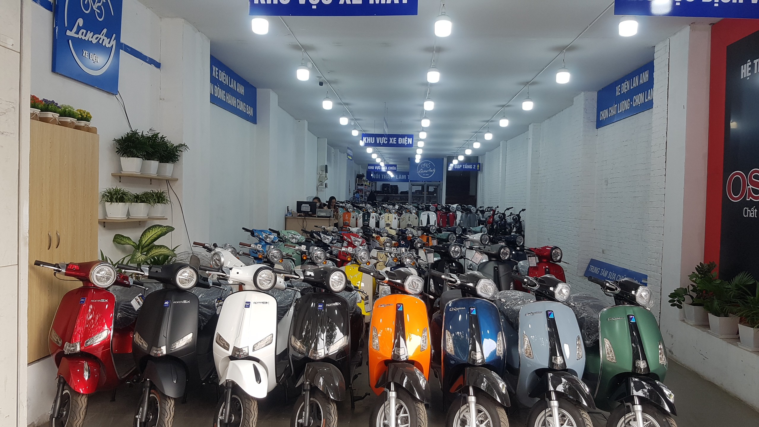 Xe máy 50cc- Xe điện Lan Anh
