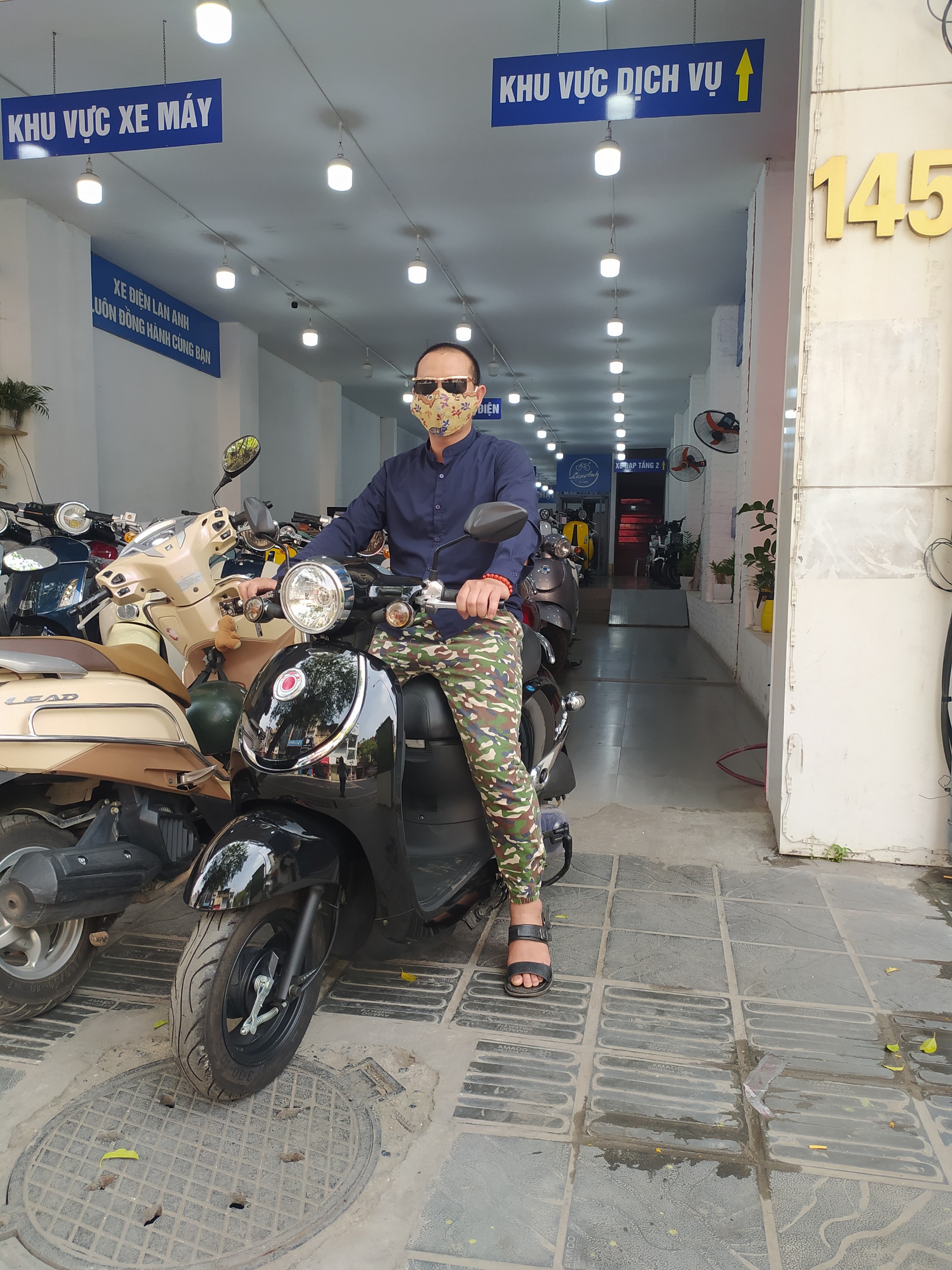 Xe Giorno 50cc- Xe điện Lan Anh