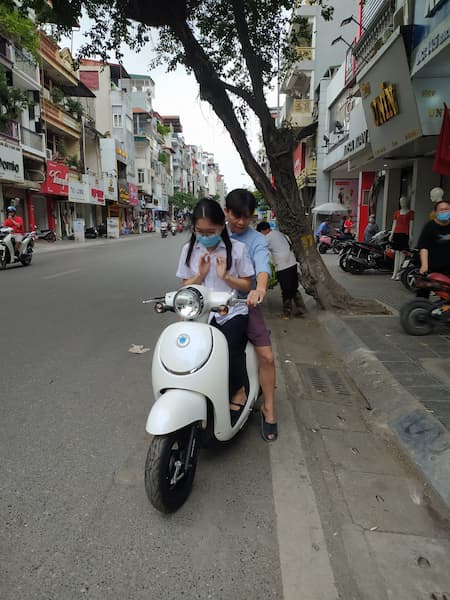 xe Giorno 50cc- Xe điện Lan Anh