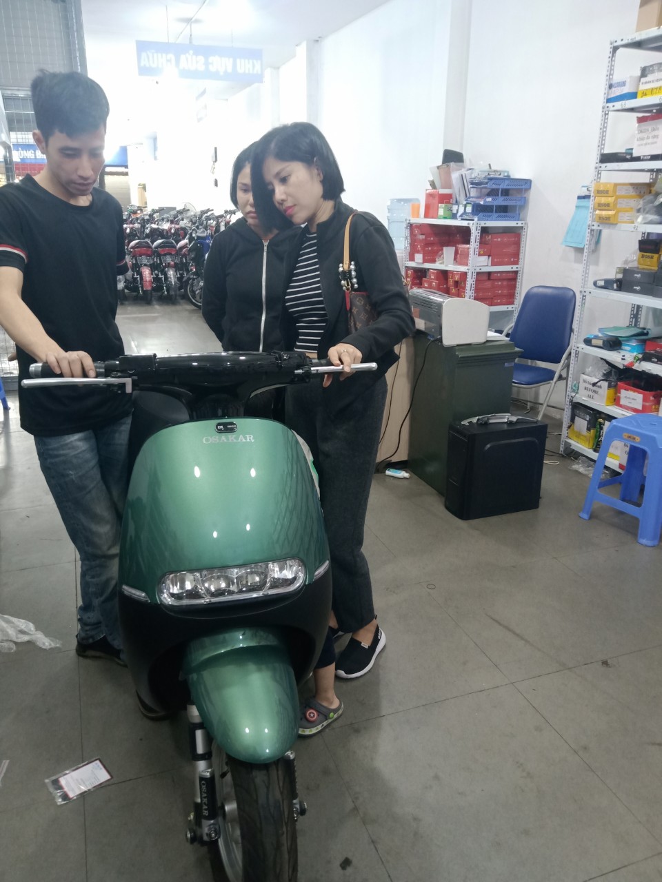 Xe máy điện Gogo-Xe điện Lan Anh