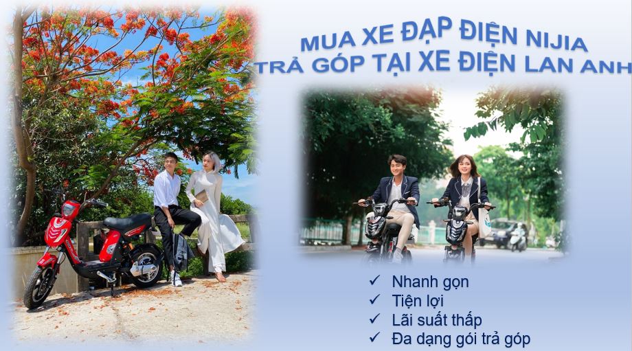 Mua trả góp xe dạp điện