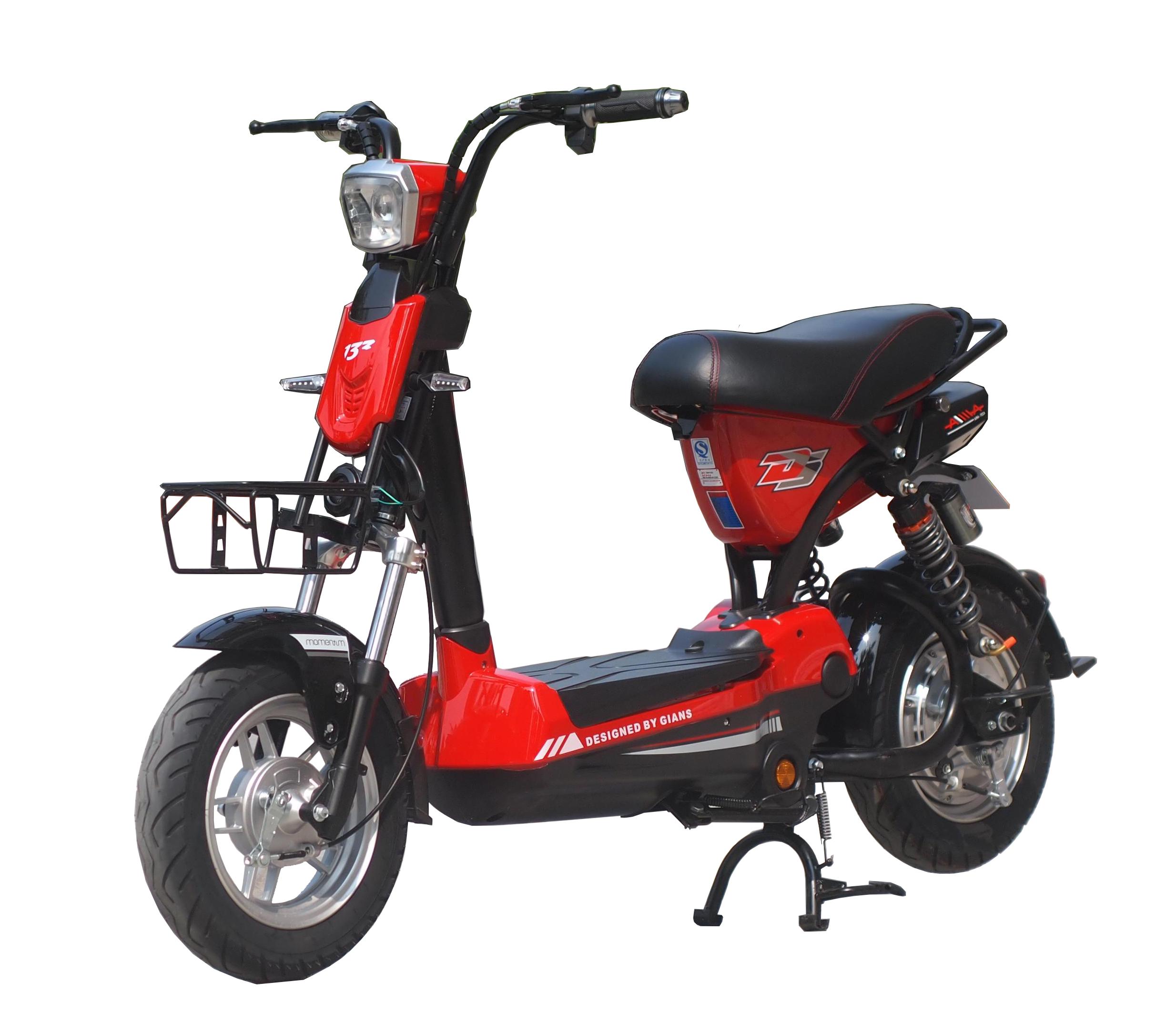 xe đạp điện M133 aima DS vành trắng - Xe điện Lan Anh