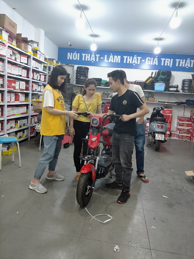 mua xe đạp điện trả góp