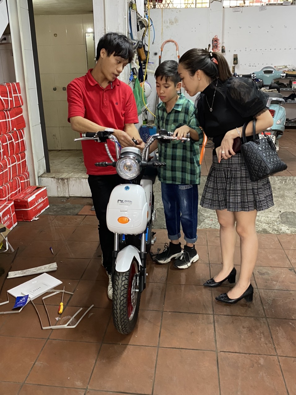 Xe đạp điện Nijia S plus