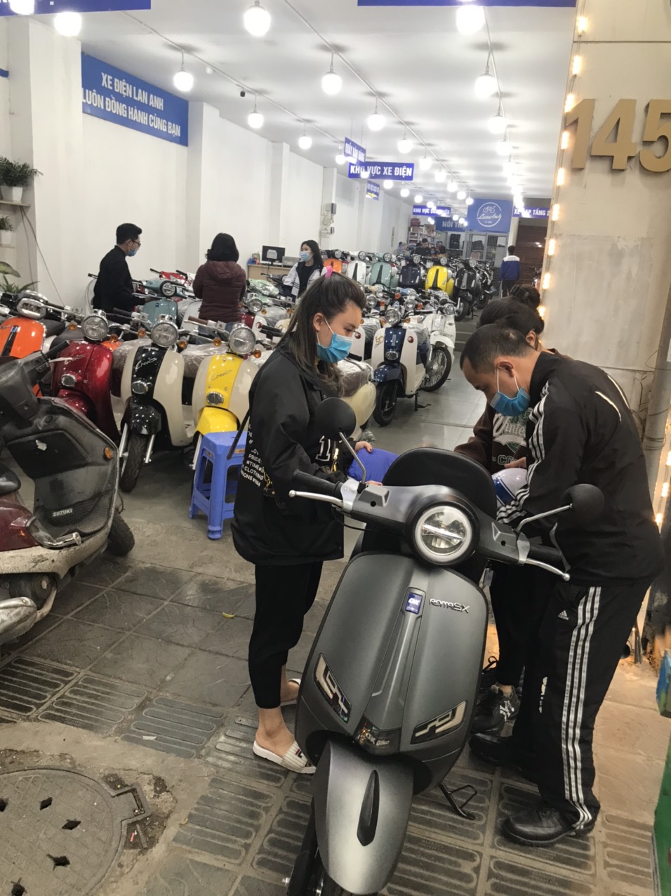 Xe ga 50cc Roma SX- Xe Điện Lan Anh