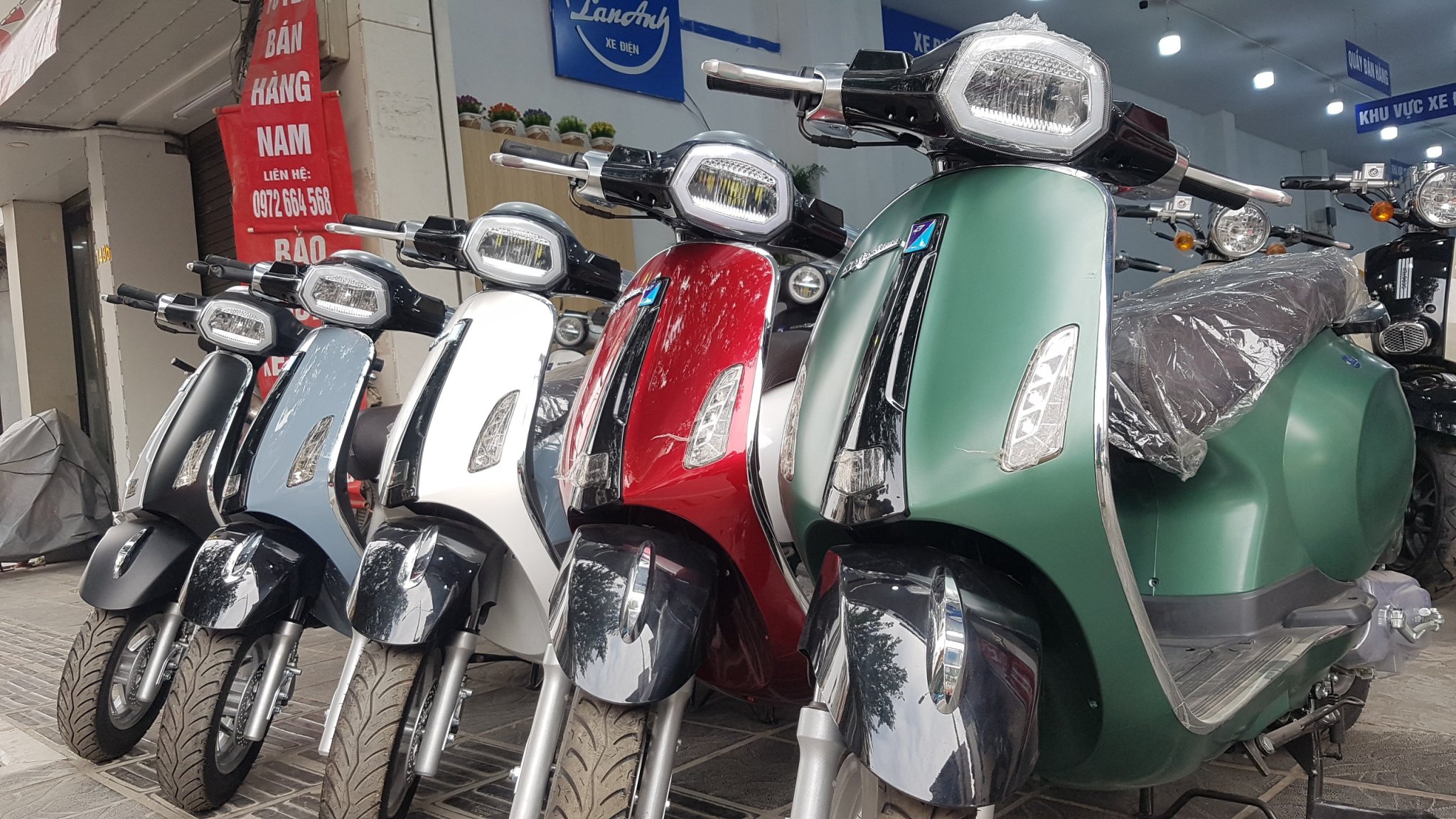 Vespa 50cc- Xe Điện Lan Anh