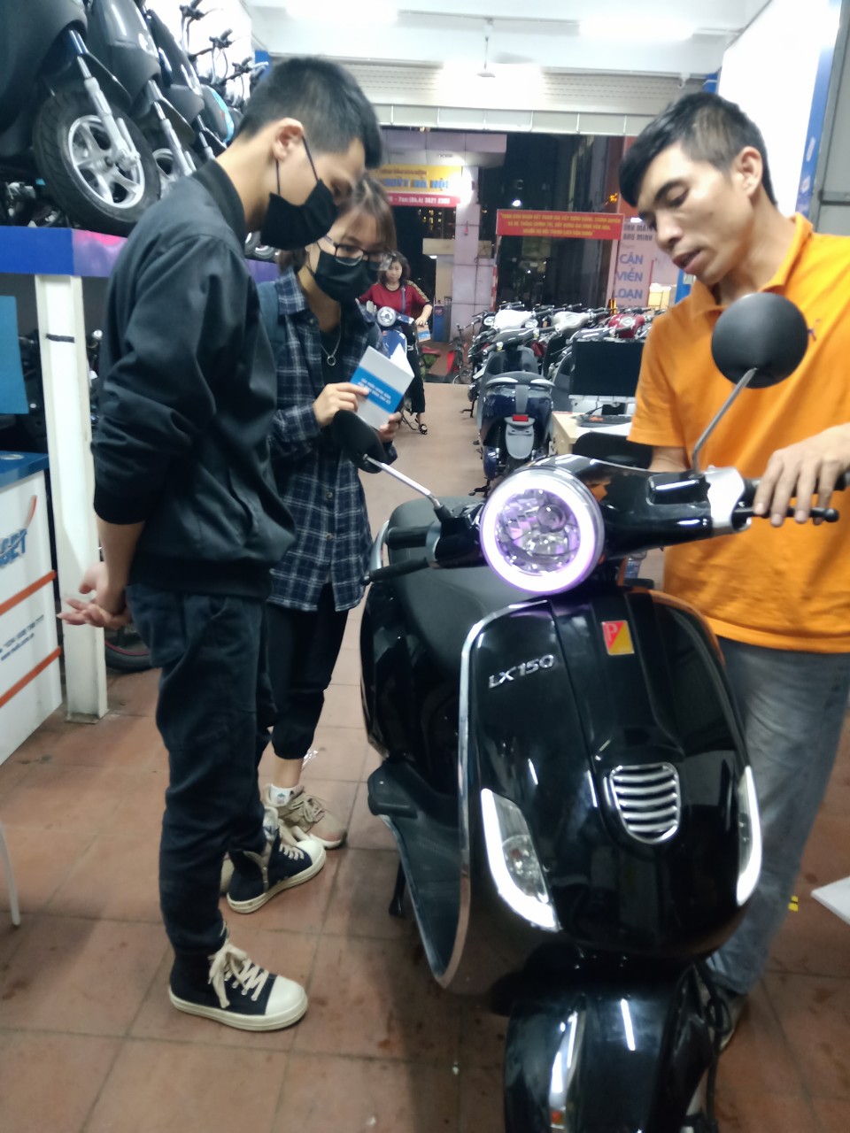 Hướng dẫn sử dụng xe LX 150 Plus