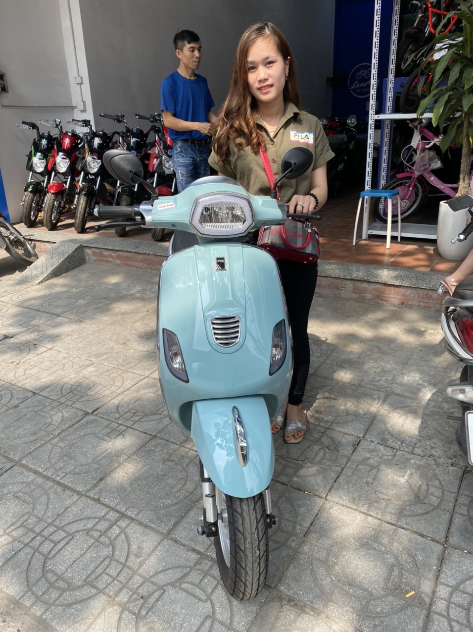LX 150 đèn vuông