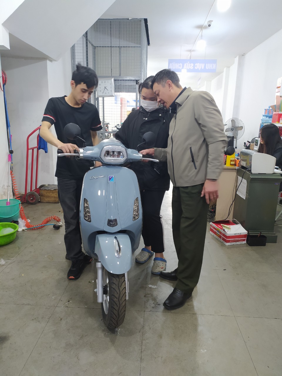 xe Vespa 50cc Nioshima