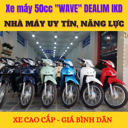 Wave 50cc- Xe điện Lan Anh