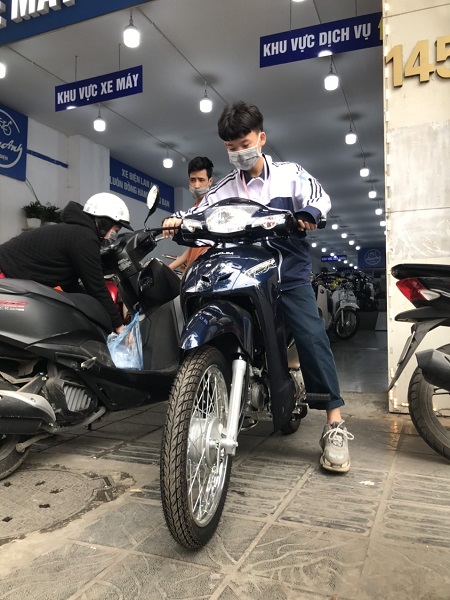 Wave 50cc cho học sinh