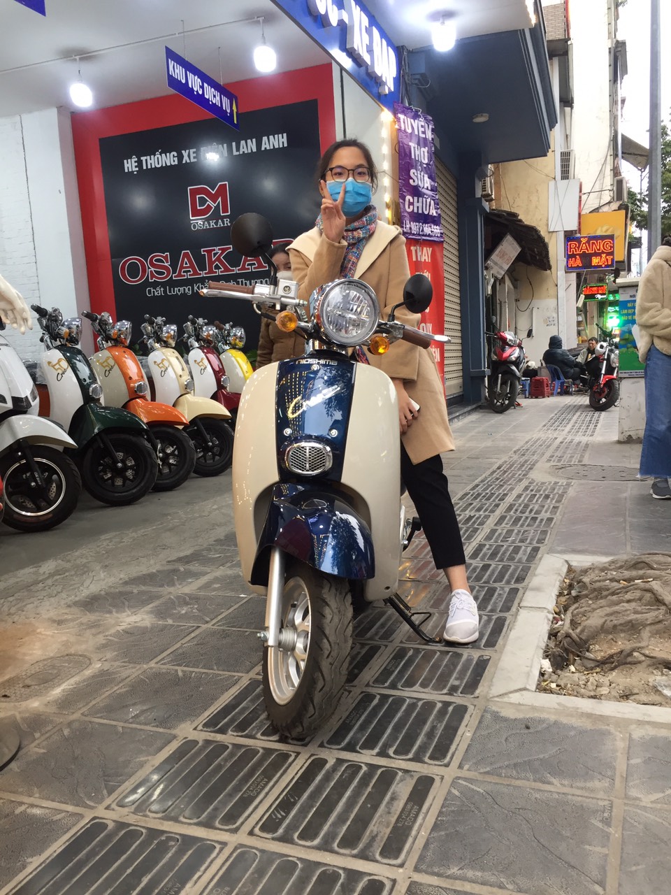 Xe Ga 50cc Crea Hyosung 2021 Phanh Đĩa Chính Hãng