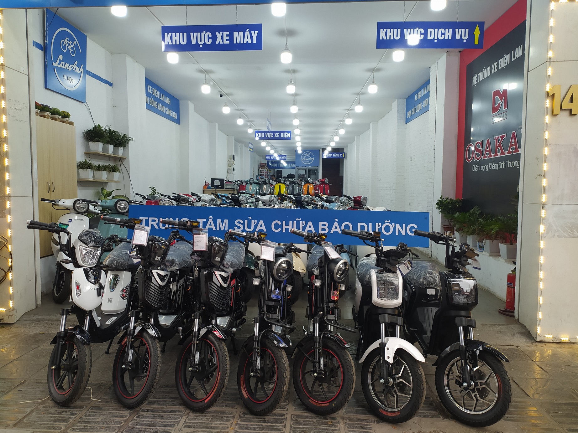 Giá xe đạp điện Lan Anh