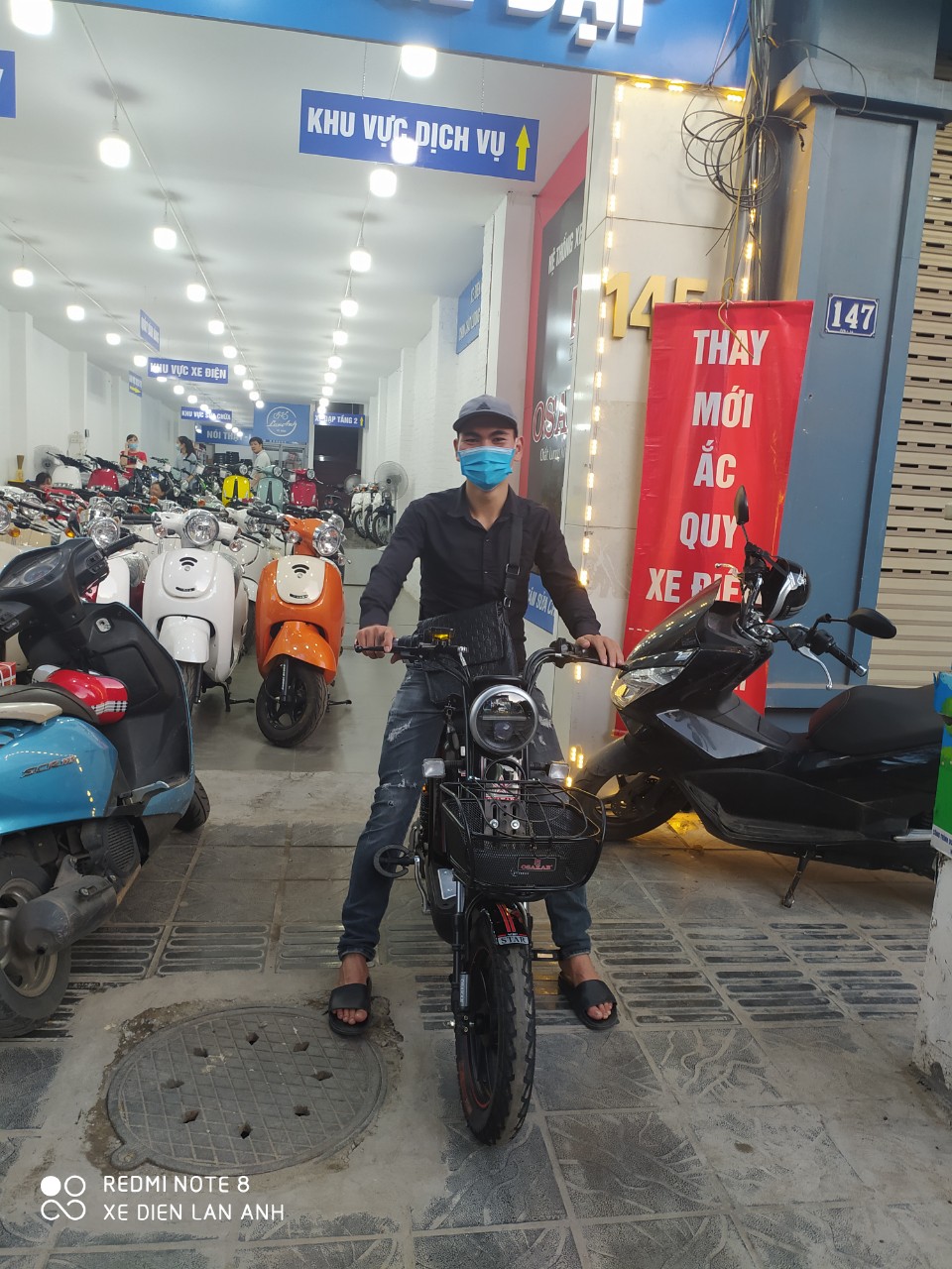 xe đạp điện osakar star - Xe điện Lan Anh