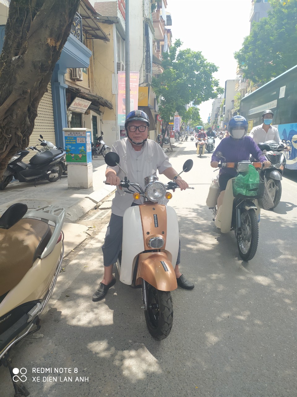 XE CREA 50CC - XE ĐIỆN LAN ANH