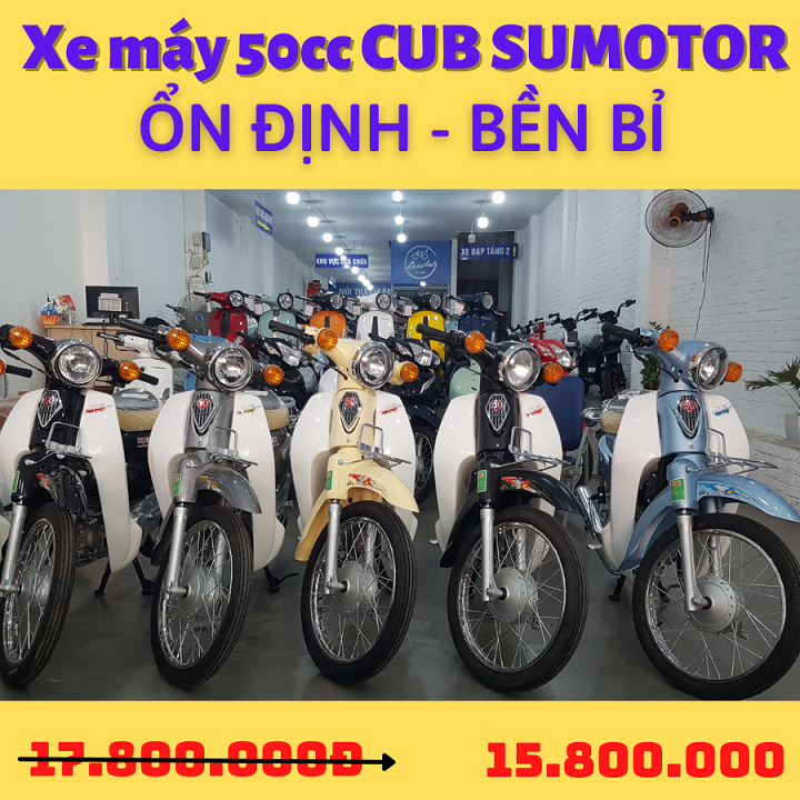 xe máy 50cc cub sumotor