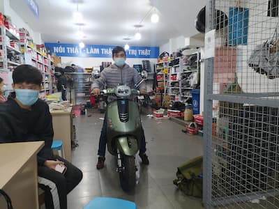 xe điện vespa 