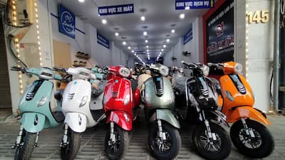 xe Vespa điện Vecra LX150 
