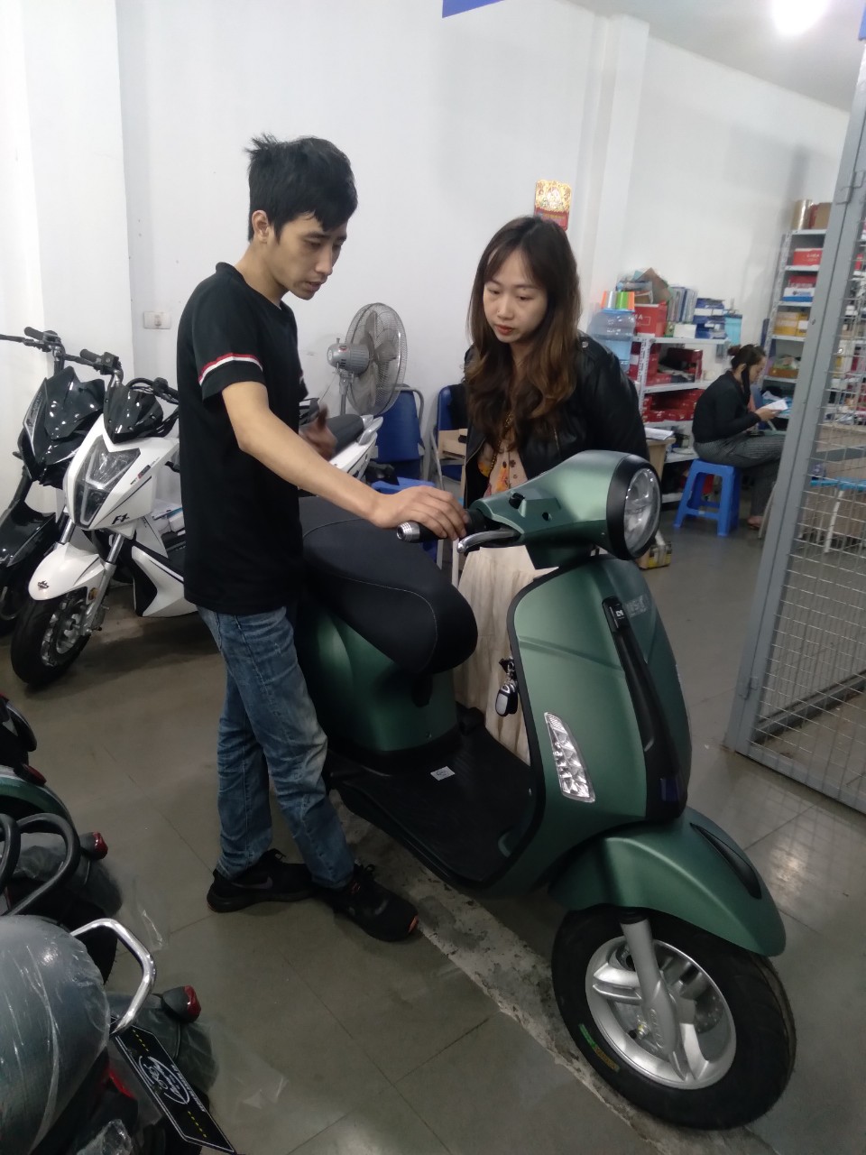 Xe Điện Vespa