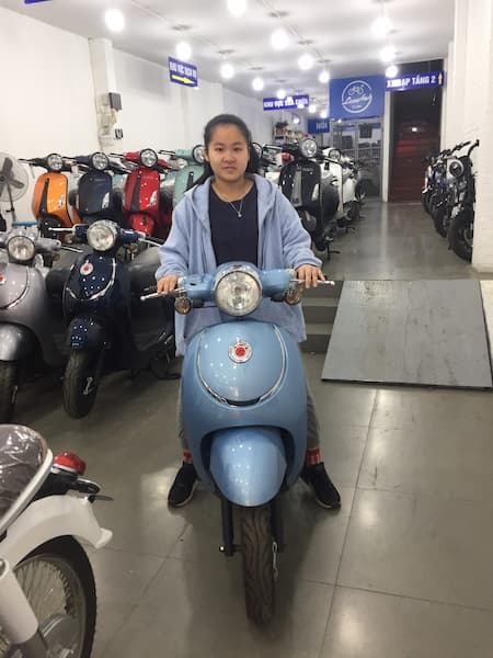 xe Giorno 50cc- Xe điện Lan Anh