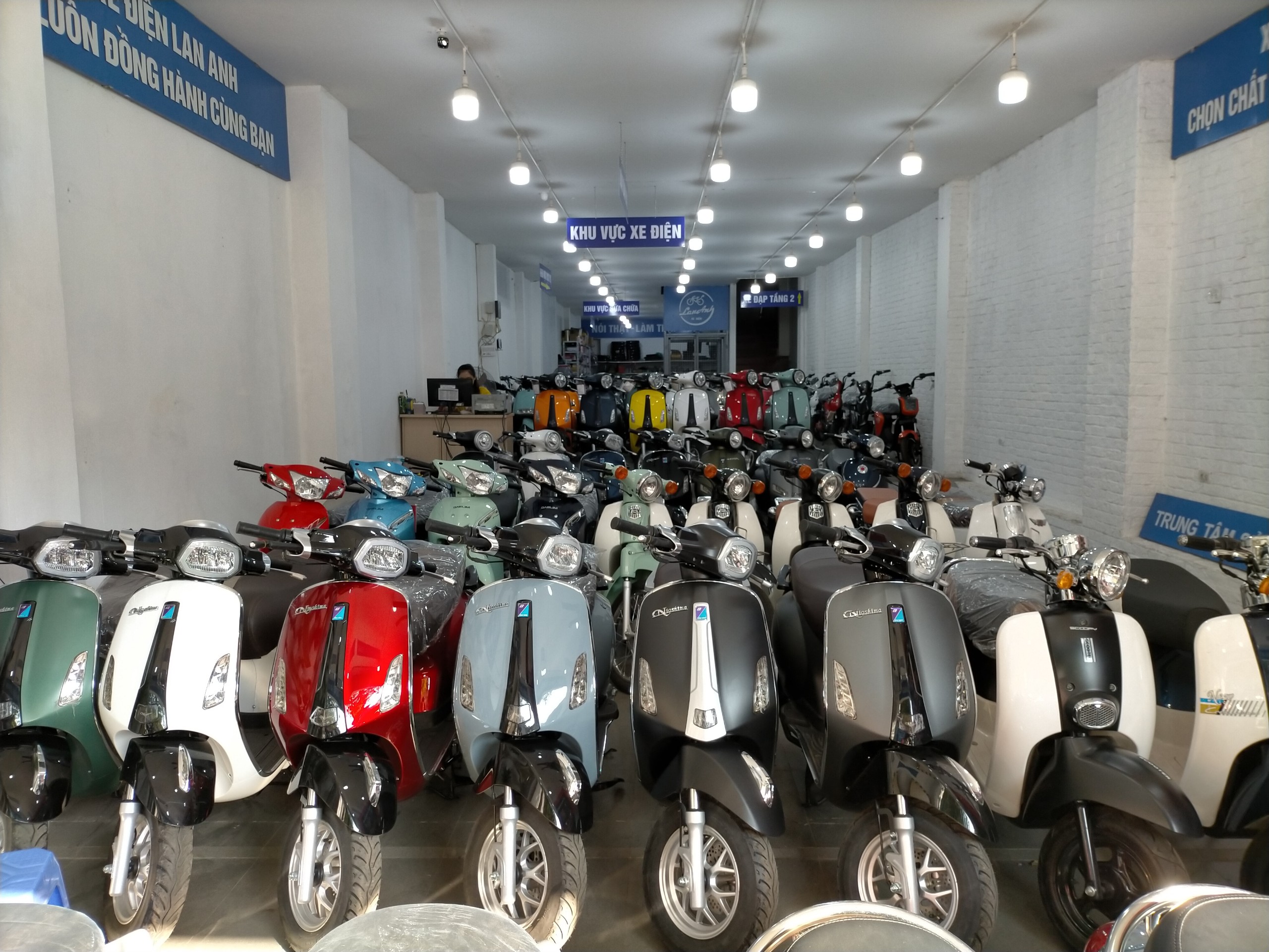 Xe ga 50cc- Xe Điện Lan Anh