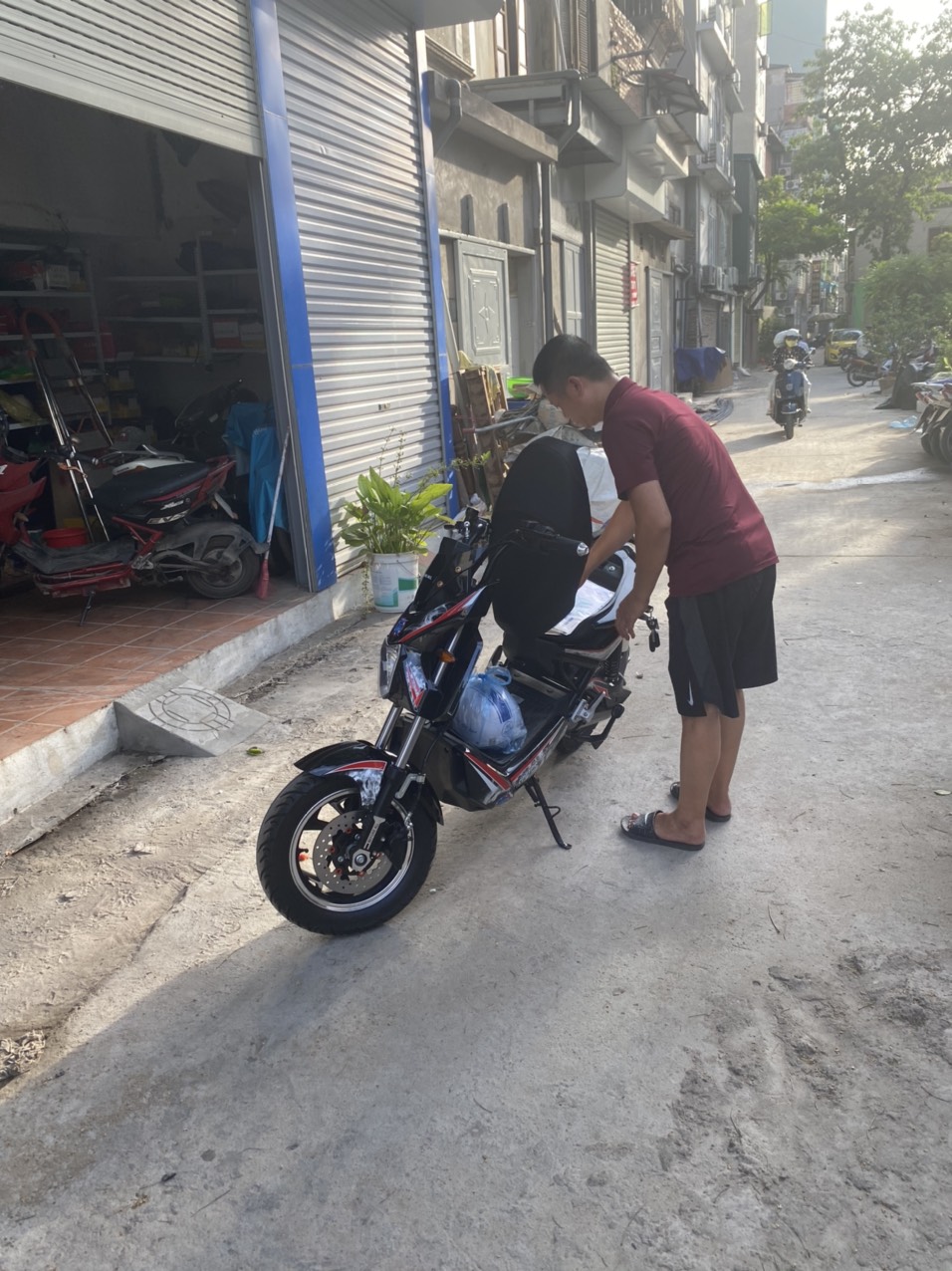 Xe máy điện xmen 