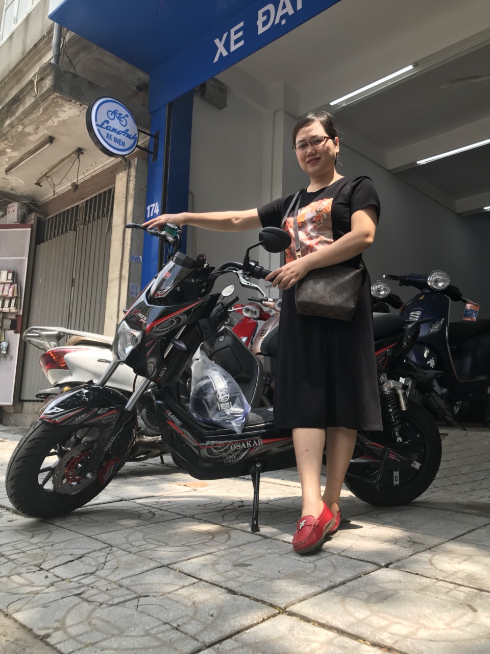 Xe máy điện Xmen Osakar pro