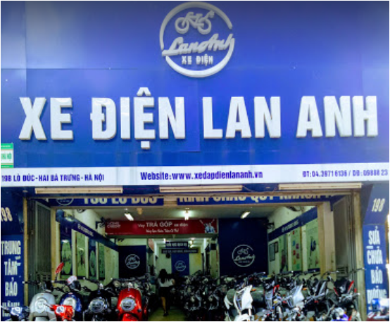 Cửa hàng xe diện lan anh