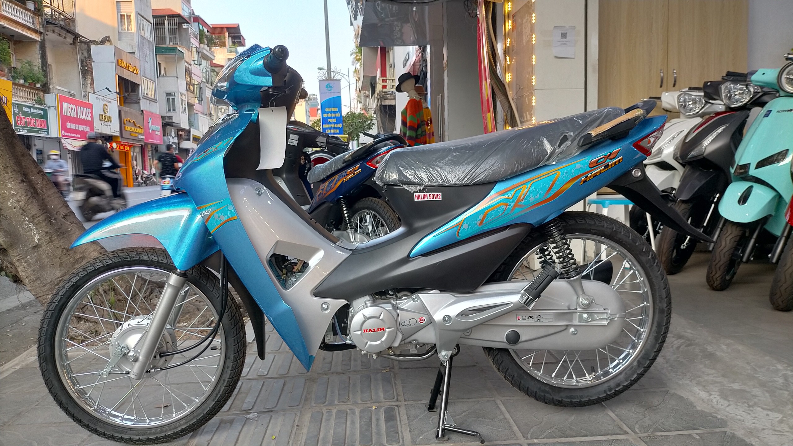 thay dầu cho xe wave 50cc