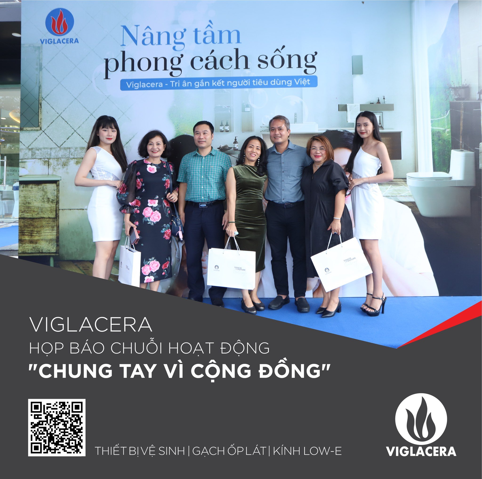 VIGLACERA - HỌP BÁO CHUỖI HOẠT ĐỘNG “CHUNG TAY VÌ CỘNG ĐỒNG” TẠI CẦN THƠ