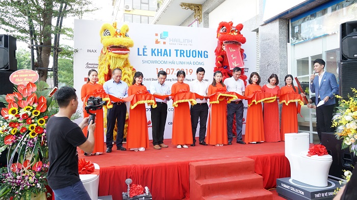 Khai trương showroom Viglacera Hải Linh