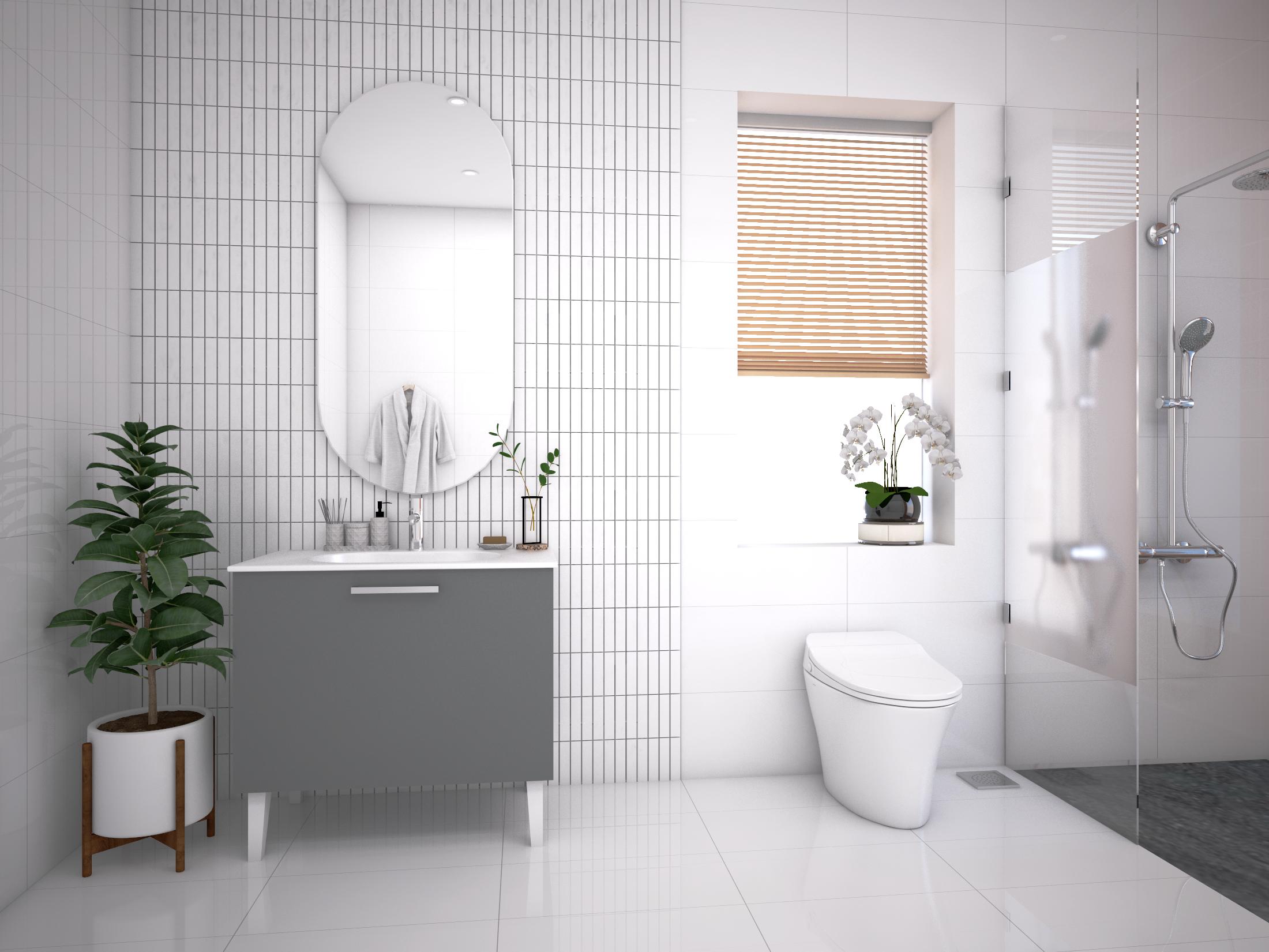 Tủ chậu lavabo - Xu hướng mới của phòng tắm hiện đại