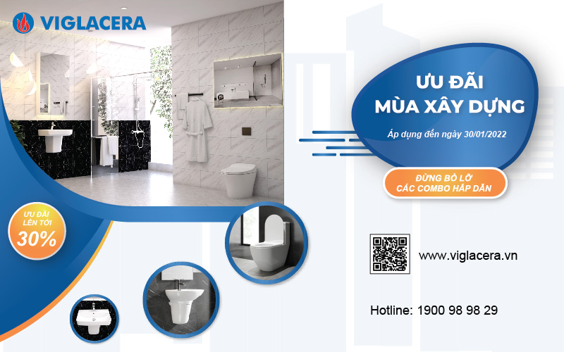 VIGLACERA ƯU ĐÃI MÙA XÂY DỰNG LÊN ĐẾN 30%