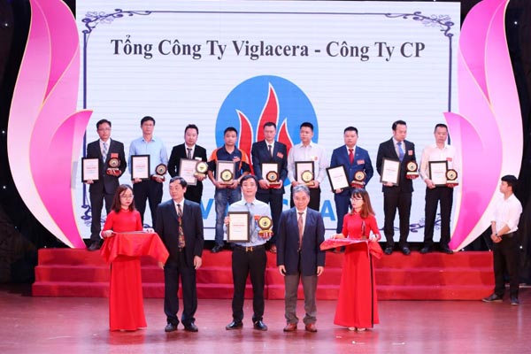 VIGLACERA – Top 10 Thương hiệu vì môi trường xanh Quốc gia